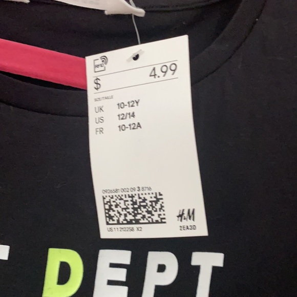 H&M girls t-shirt - Picture 2 of 2